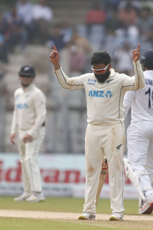 Ajaz Patel joins Jim Laker, Anil Kumble with historic 10-wicket haul Image