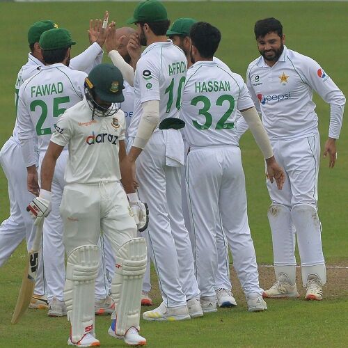 Bangladesh v Pakistan, 2nd Test Day 5: Visitors win race against time to clinch nail-biting thriller Image