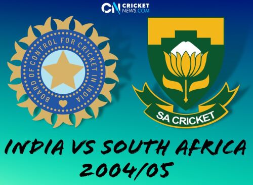 South Africa in India 2004/05 : India win a series after eight years Image