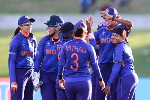 ICC Women's World Cup: India beat Pakistan by 107 runs in first match Image