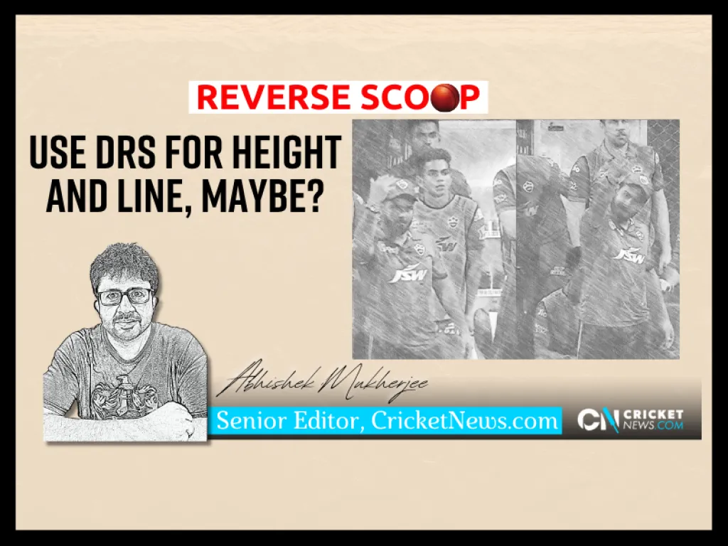 Reverse Scoop: Use DRS for height and line, maybe? Image