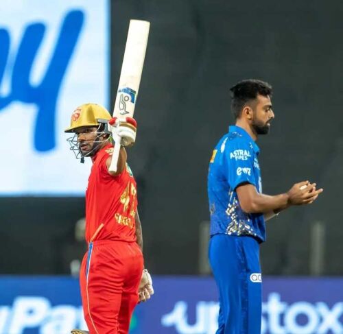 IPL 2022, Match 23, PBKS vs MI: Dhawan, Mayank guide Punjab to 12-run win Image