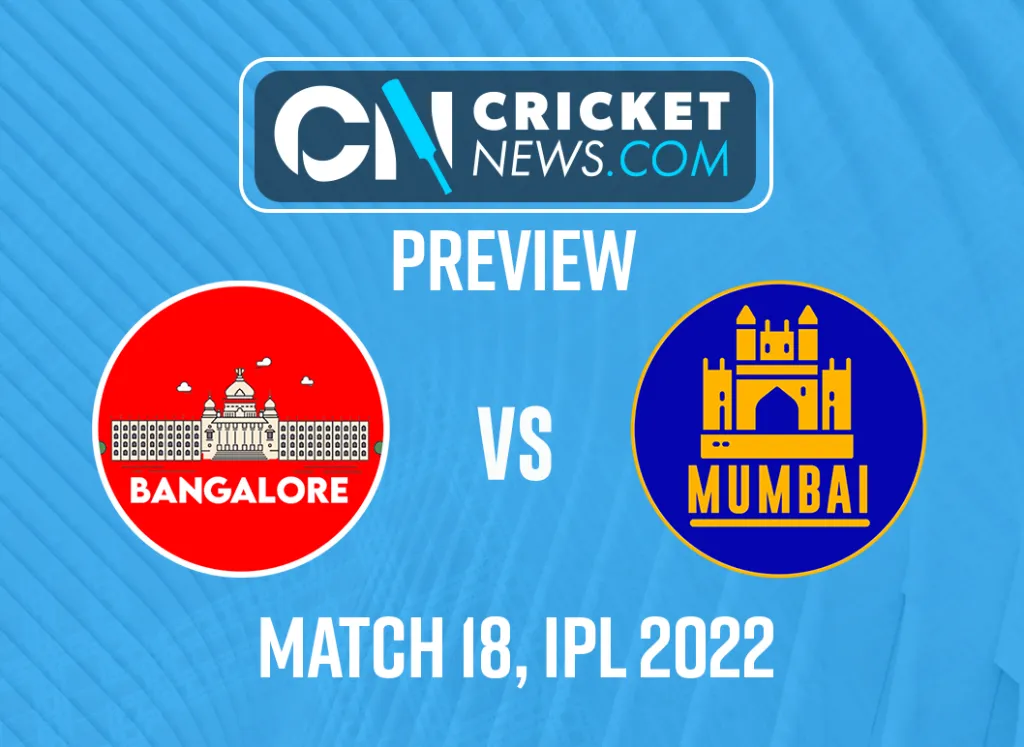IPL 2022 Match 18, Royal Challengers Bangalore (RCB) vs Mumbai Indians (MI): Preview, streaming, fantasy tips Image