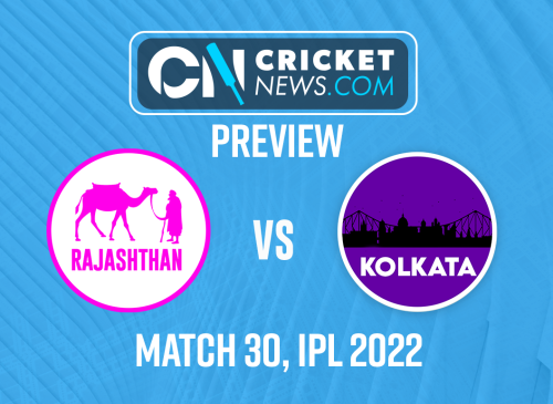 IPL 2022 Match 30, Rajasthan Royals (RR) vs Kolkata Knight Riders (KKR): Preview, streaming, fantasy tips Image