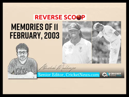 Reverse Scoop: Memories of 11 February, 2003 Image