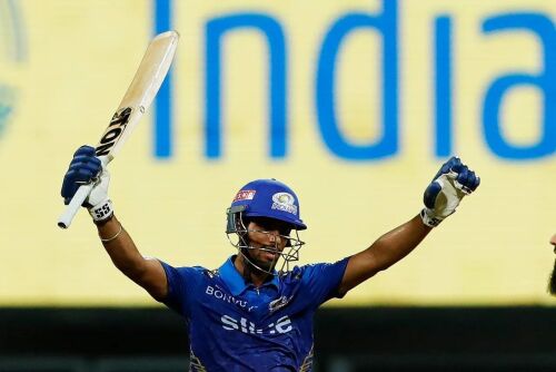 IPL 2022, Match 59, CSK vs MI: Sams, Verma knock out Chennai Super Kings Image