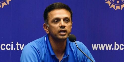 India coach Rahul Dravid tests positive for Covid-19 Image