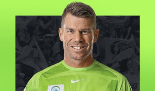 David Warner ends months of speculation, signs two-year contract with BBL side Sydney Thunder Image