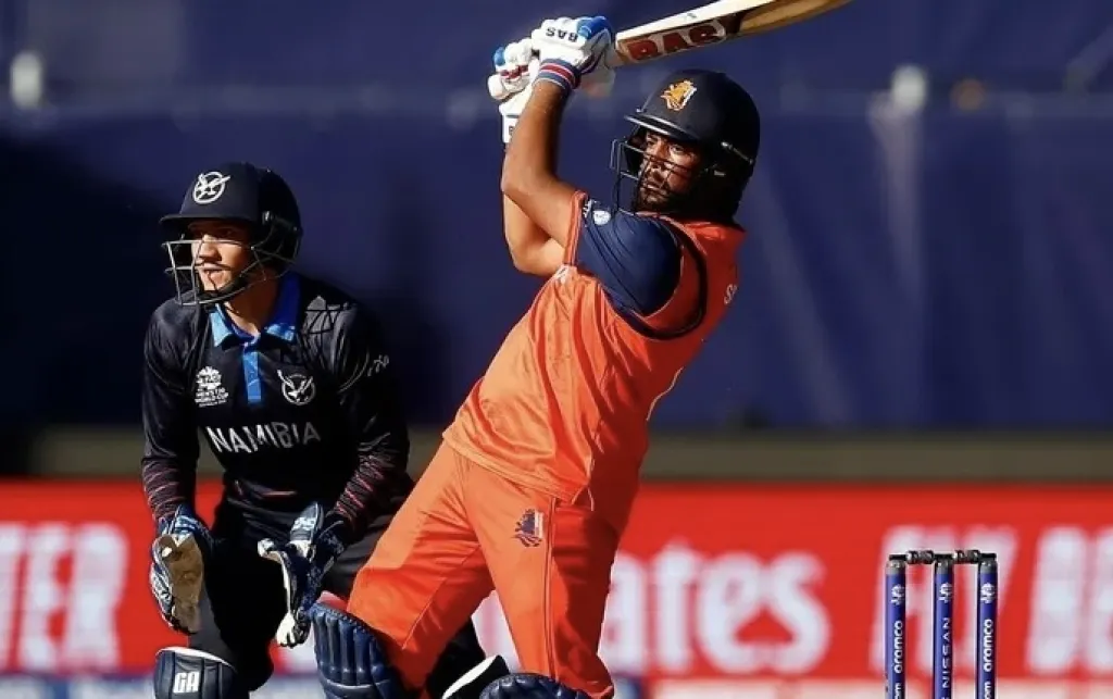 Netherlands in pole position to enter Super 12 after narrow win over Namibia Image