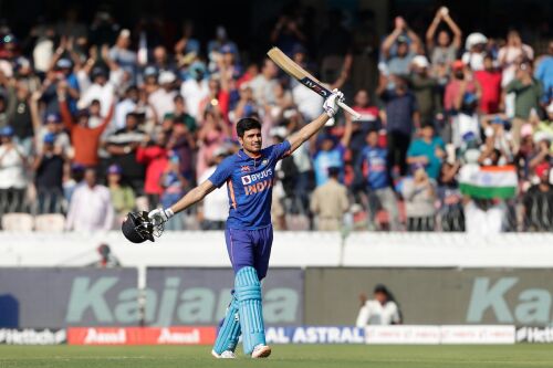 1st ODI: Gill smashes 208 as India survive Bracewell scare to win by 12 runs, take 1-0 series lead  Image