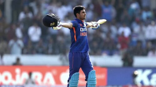 Gill equals Babar's record, scores joint-most runs for player in 3-match ODI series Image