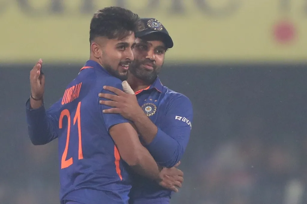 IND vs SL, 1st ODI: Umran clocks 156kph, betters own record to become fastest Indian bowler Image