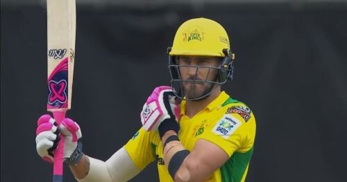 SA20: Du Plessis' 92 guides Joburg Super Kings into semifinals Image