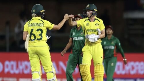 Women's T20 World Cup: Lanning steers Australia to 8-wicket win over Bangladesh Image