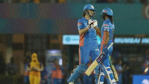 WPL 2023: Harmanpreet, Sciver-Brunt lift Mumbai Indians to fourth straight win Image