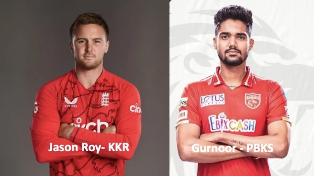 IPL 2023: Kolkata Knight Riders rope in Jason Roy & Punjab Kings sign Gurnoor as replacement of injured Raj Bawa Image