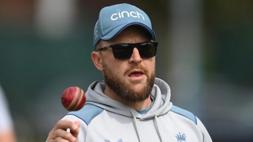 England Test Team's Coach Brendon McCullum Faces Scrutiny Over Ties with Gambling Company Image