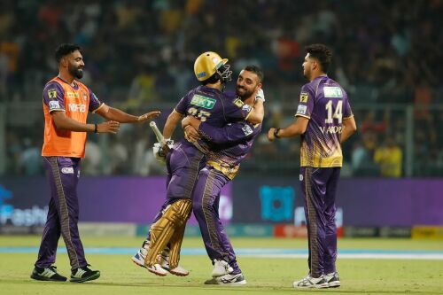 KKR beats PBKS in a nail-biting thriller: Rana, Russell and Rinku lead KKR to a 5-wicket win Image