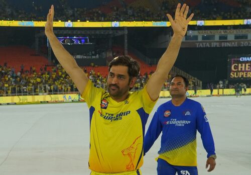 MS Dhoni Hints at Continuing IPL Stint Following Chennai Super Kings' Title Win Image