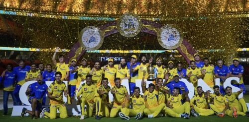 Chennai Super Kings Clinch Thrilling IPL Title in Rain-Interrupted Final; Dedicate the Win to Retiring Ambati Rayudu Image