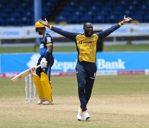 CPL 2021, Match 2, BT vs SKNP: Rutherford, Bravo propel St Kitts to victory over Barbados Image