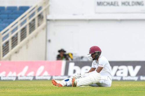 West Indies vs Pakistan: Brathwaite steadies hosts after early setbacks Image