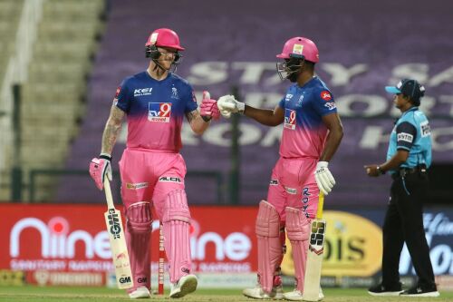 REPORT: Stokes, Samson roar back to form as RR beat MI by 8 wickets Image