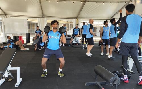 Indian team begins training with gym and running in Australia Image