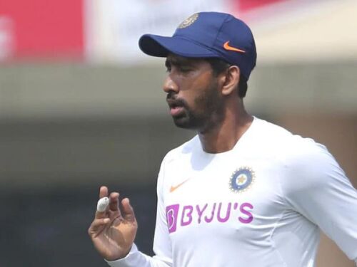 Wriddhiman Saha resumes training at Team India nets Image