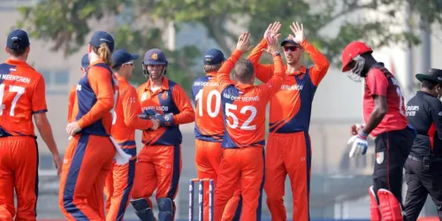 ICC Men’s T20 World Cup Qualifier- Day 5 : Namibia, Jersey stun Scotland and the UAE; Netherlands notch up hat-trick of wins Image