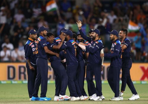 India fined for slow over-rate in the third T20I against Australia Image