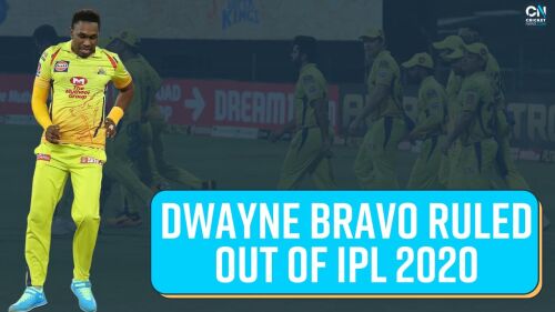 IPL 2020 Update: Dwayne Bravo ruled out for Chennai Super Kings Image