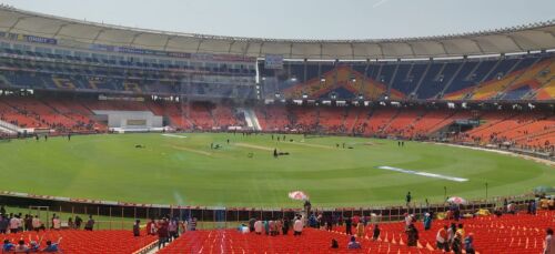 Sardar Patel stadium renamed as Narendra Modi Stadium Image