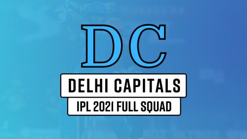 Delhi Capitals IPL 2021 squad Image