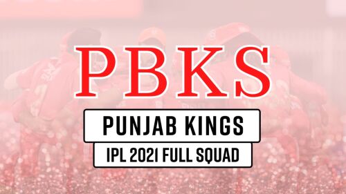 Punjab Kings IPL 2021 Squad Image