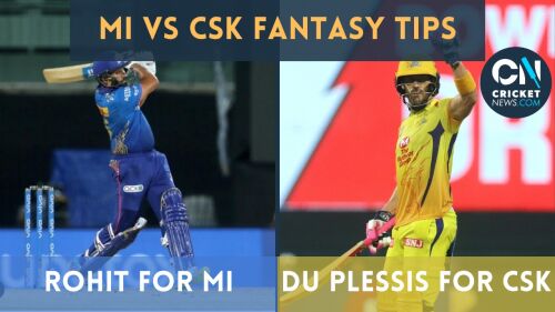 MI vs CSK: अपनी FANTASY टीम में इन तीन खिलाड़ियों को चुनें! | Blitzpools Cricketnews Fantasy Scout Image