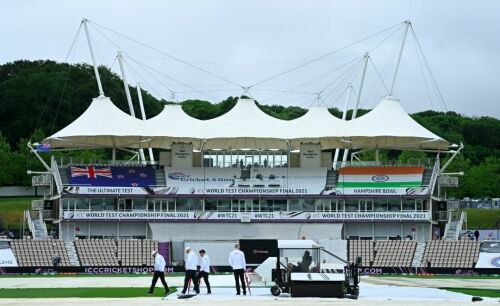 India vs New Zealand WTC Final: Persistent rain dampens mood as play abandoned on Day 1 Image