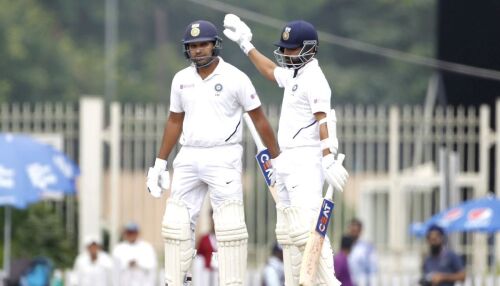 Rohit-Rahane heroics put India on driver’s seat Image