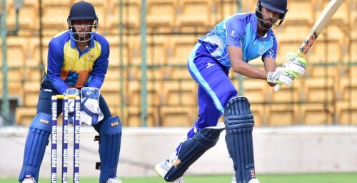 Vijay Hazare Trophy 2020/21: Padikkal has most runs, Shivam most wickets after league stage Image