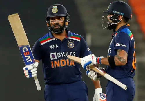 Batsmen, Bhuvneshwar help India win decider against EnglandĀ  Image
